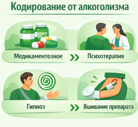 кодирование от алкоголизма в Братске Санати